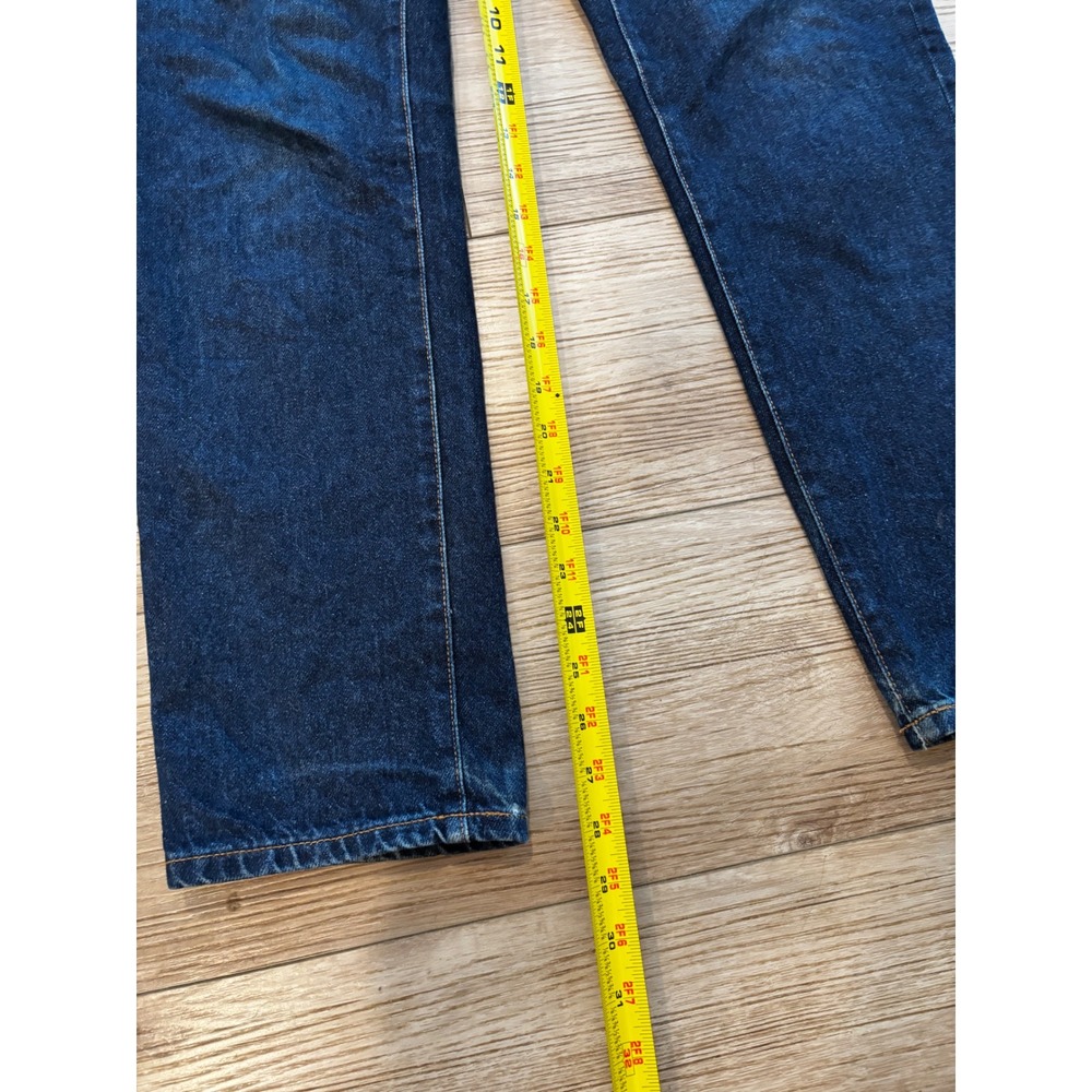 Peter Manning NY PMNYC Standard Fit Jeans Dark Wash 29W 29L Mens Indigo Denim - Picture 5 of 9